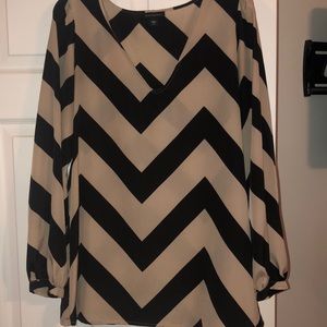Chevron tunic
